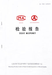 省级检验报告