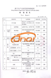 市级检验报告