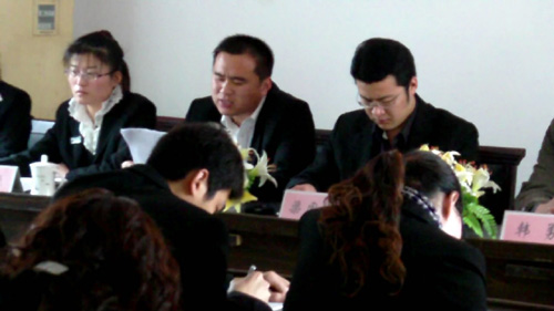 /2月24日，山东中煤中贸公司隆重的召开了全体誓师会议！/
