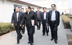 热烈欢迎副市长周洪一行莅临山东中煤工矿集团视察指导