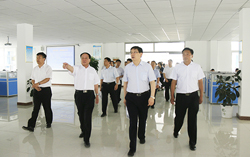热烈欢迎济宁市副市长白山一行莅临中煤集团视察指导