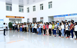 热烈欢迎济宁学院师生莅临中煤集团新工业园参观