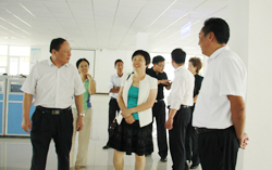 热烈欢迎济宁市第一人民医院领导莅临集团参观考察
