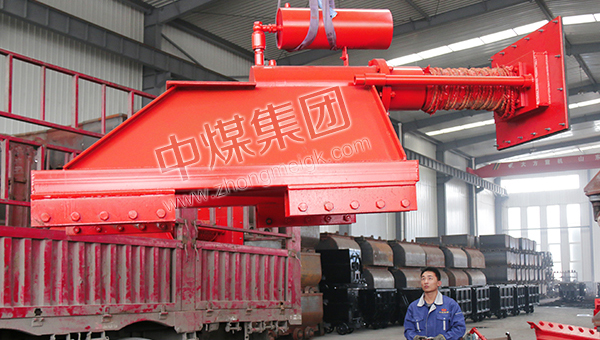 中煤集团一批新型挡车器发往湖南长沙