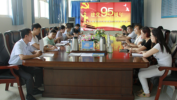 山东中煤集团举行庆祝建党95周年座谈会