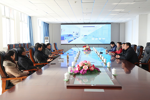 热烈欢迎济宁市旅游委郑主任一行莅临中煤集团参观指导