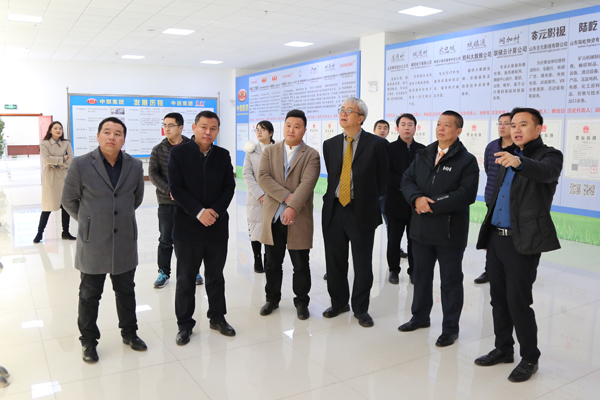 热烈欢迎泰国施威雅科技公司董事长Joe MA一行莅临中煤集团参观考察
